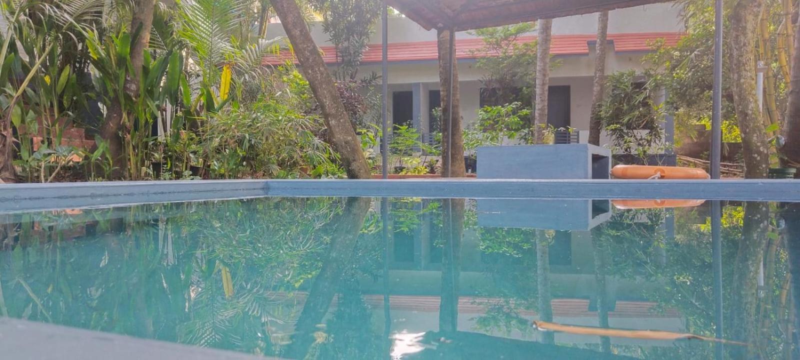 Sandra eco Varkala Exterior foto
